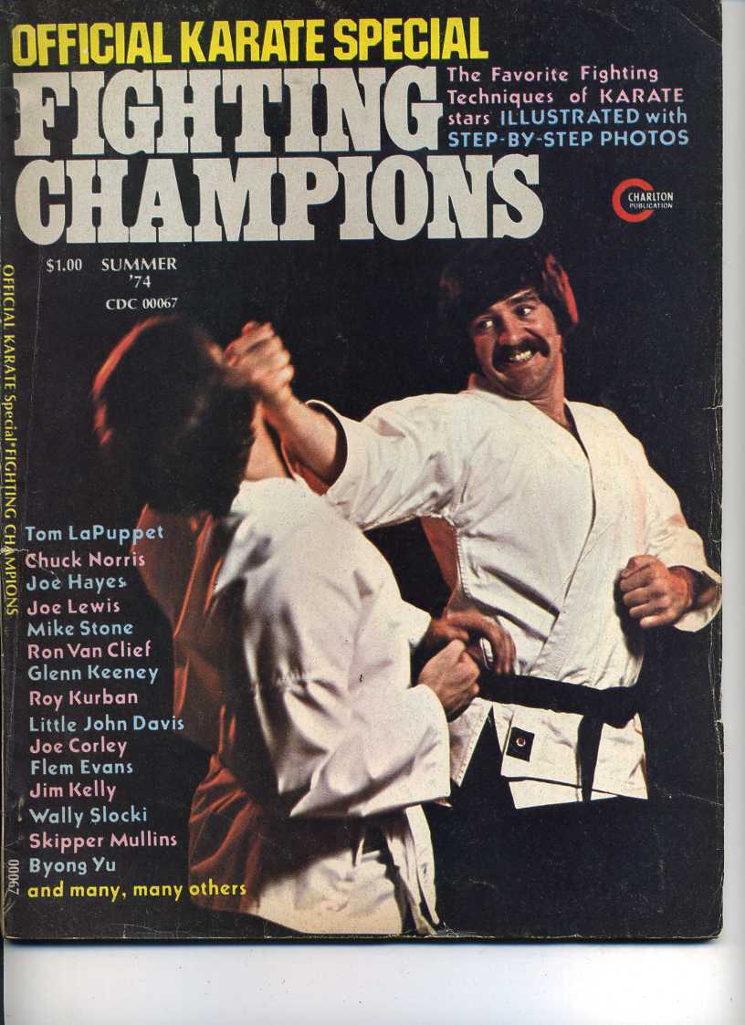 Summer 1974 Official Karate Special Fighting Champions